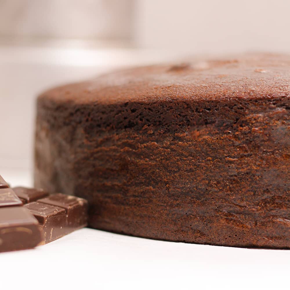 Pâtisserie Au Chocolat Sucré Mini Gâteau Éponge Choco Avec